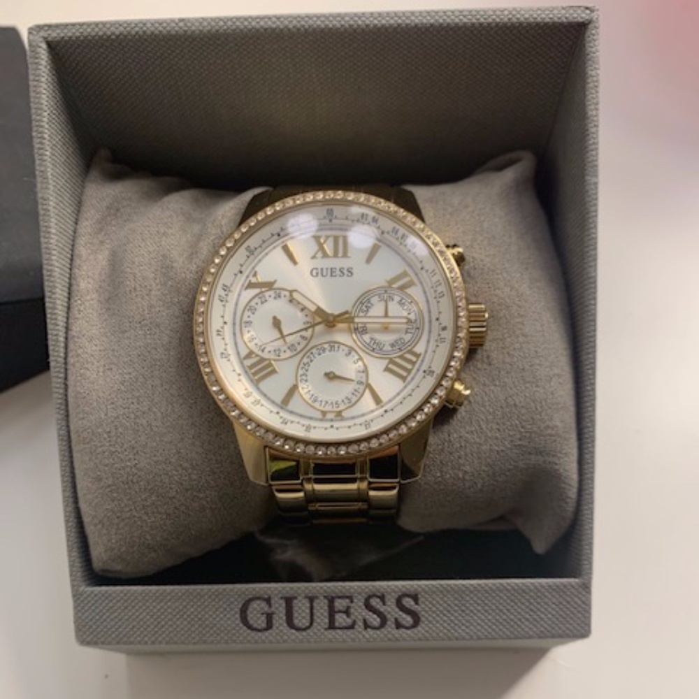 Gold Guess Watch